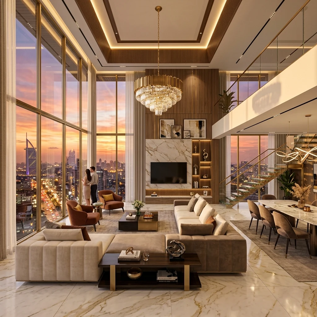 Penthouse Suite Interior View